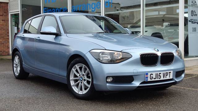 BMW 1 Series 1.6 116i SE 5dr Step Auto Hatchback Petrol Blue