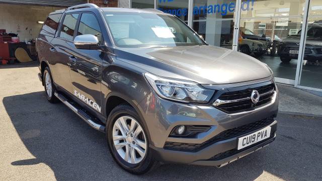 SsangYong Musso 2.2 Double Cab Pick Up Saracen 4dr Auto AWD Pick Up Diesel Grey
