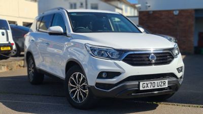 SsangYong Rexton 2.2 Ice 5dr Auto Estate Diesel WhiteSsangYong Rexton 2.2 Ice 5dr Auto Estate Diesel White at Clarion Cars Worthing