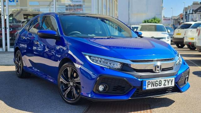 Honda Civic 1.5 VTEC Turbo Prestige 5dr CVT Hatchback Petrol Blue
