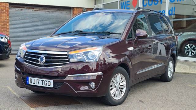 SsangYong Turismo 2.2 EX 5dr Tip Auto MPV Diesel Red