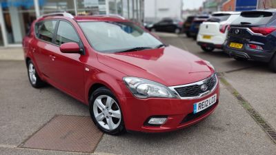 Kia Ceed 1.6 CRDi 2 5dr Auto Estate Diesel Red at Clarion Cars Worthing