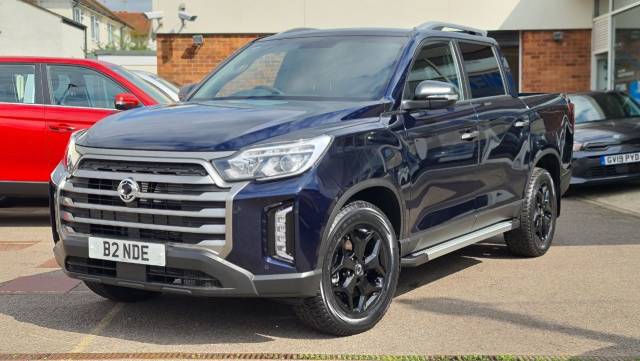 SsangYong Musso 2.2 Double Cab Pick Up Saracen 4dr Auto AWD Pick Up Diesel Blue