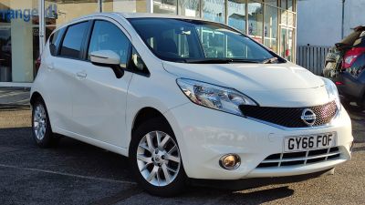 Nissan Note 1.2 Acenta Premium 5dr MPV Petrol White at Clarion Cars Worthing