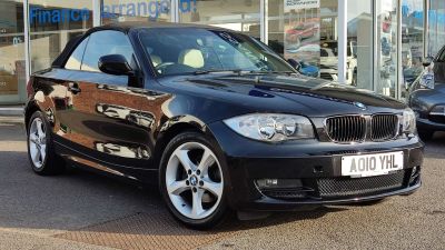 BMW 1 Series 2.0 120i Sport 2dr Convertible Petrol Black at Clarion Cars Worthing