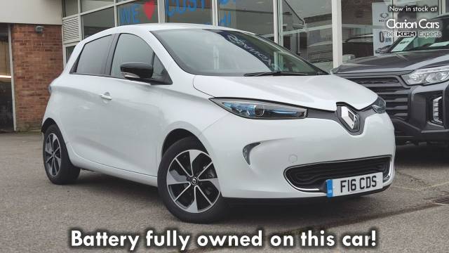Renault Zoe 0.0 80kW i Dynamique Nav R110 40kWh 5dr Auto Hatchback Electric White