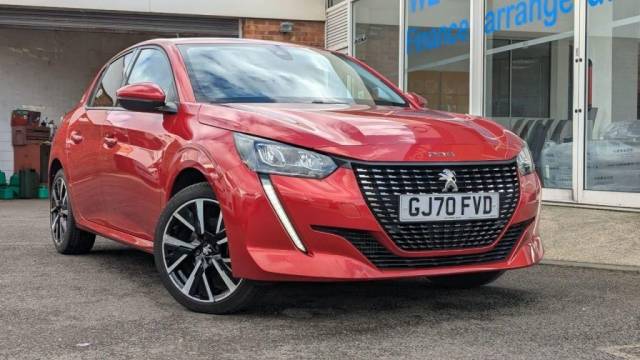 Peugeot 208 1.2 PureTech 100 Allure Premium 5dr EAT8 Hatchback Petrol Red