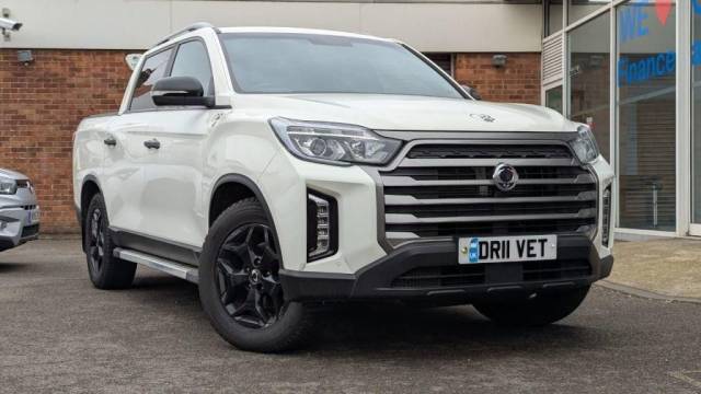 SsangYong Musso 1.8 Double Cab Pick Up Saracen Auto Pick Up Diesel White