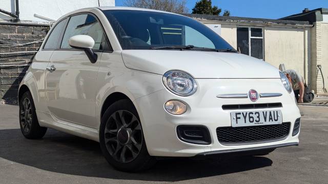 Fiat 500 1.2 S 3dr Hatchback Petrol White