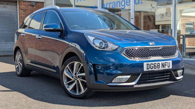 Kia Niro 1.6 GDi Hybrid 3 5dr DCT Estate Petrol / Electric Hybrid Blue